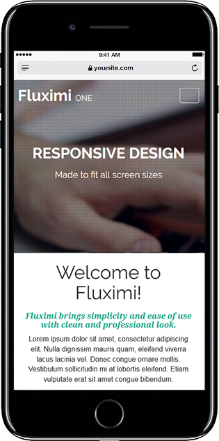 Fluximi on an Iphone